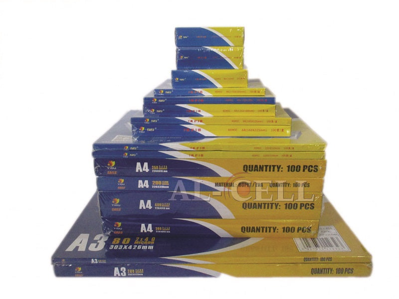 A4 Laminating Pouch 55 Micron X 100 Pck