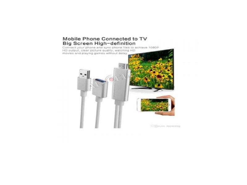 CABLE Ios/Android To Hdtv  For S6/S7/S8