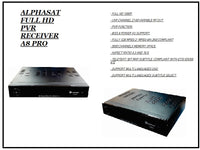 ALPHASAT Full Hd Pvr Receiver A8 Pro