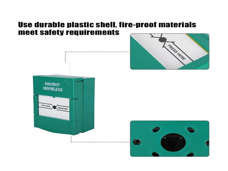 RESETTABLE Break Glas-Green