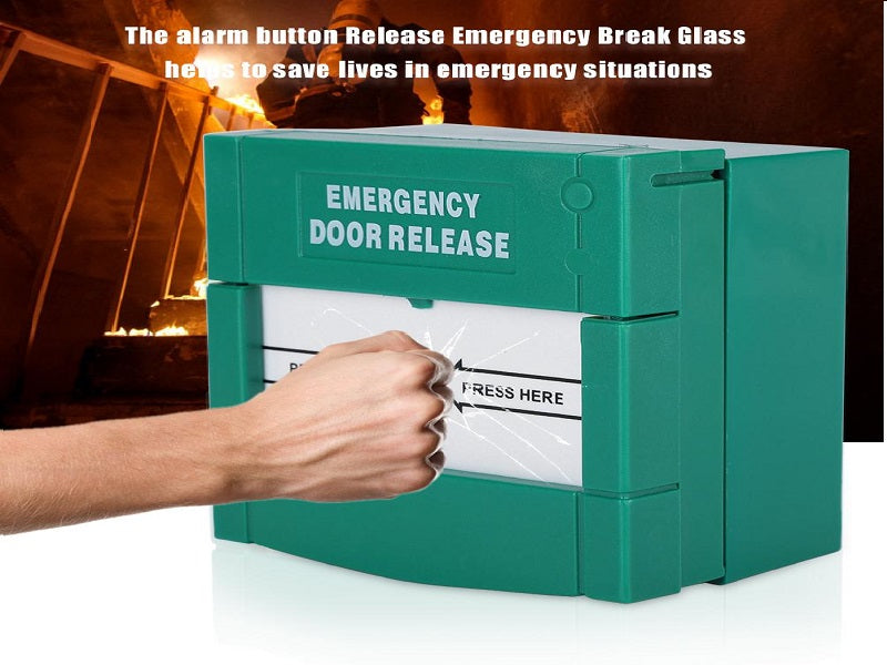 RESETTABLE Break Glas-Green