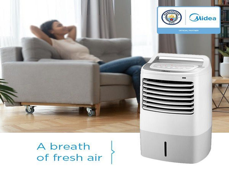 MIDEA 10L Air Cooler White