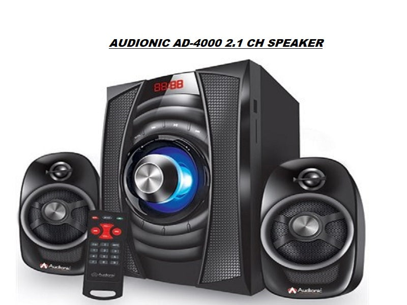 AUDIONIC Ad-4000 2.1 Ch Speaker With Bt