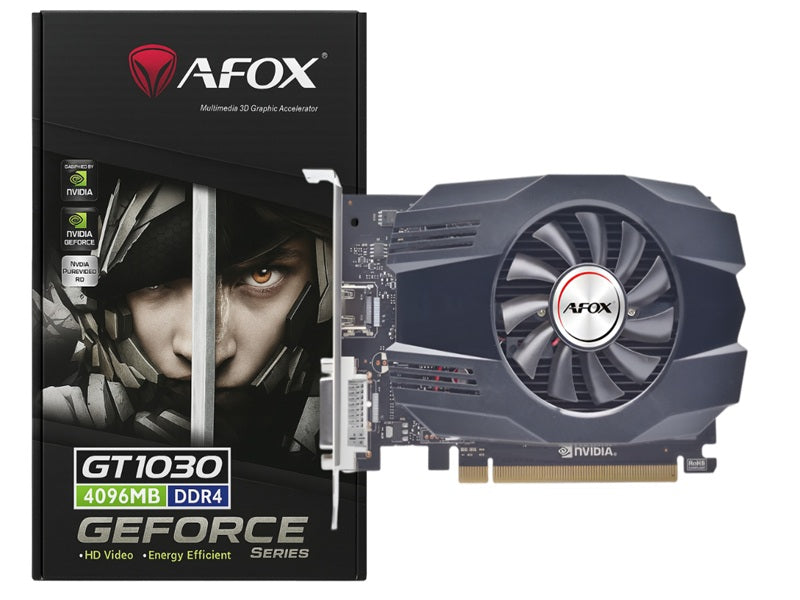 AFOX Graphic Card Gforc GT1030 4Gb Ddr4