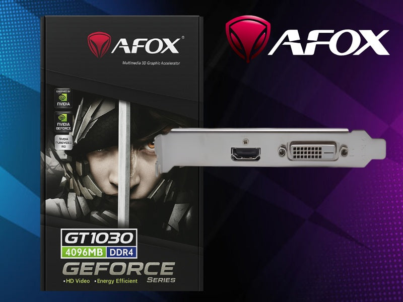 AFOX Graphic Card Gforc GT1030 4Gb Ddr4