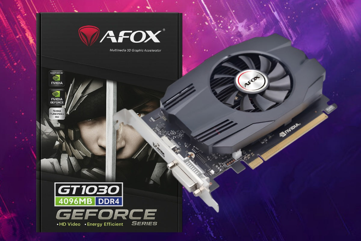 AFOX Graphic Card Gforc GT1030 4Gb Ddr4