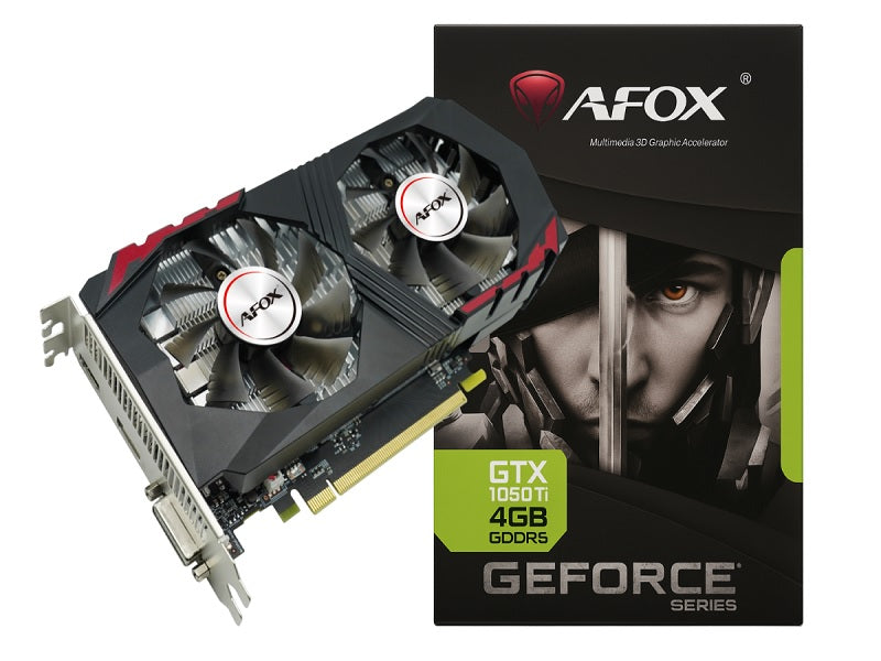 AFOX Graphic Card Gforc Gtx1050Ti 4Gb