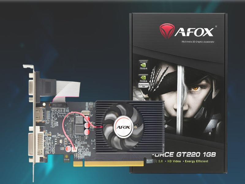 AFOX Graphic Card Gforc GT220 1Gb Ddr3