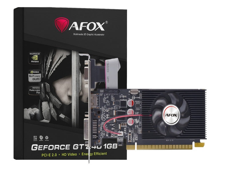 AFOX Graphic Card Gforc AF240 1Gb Ddr3