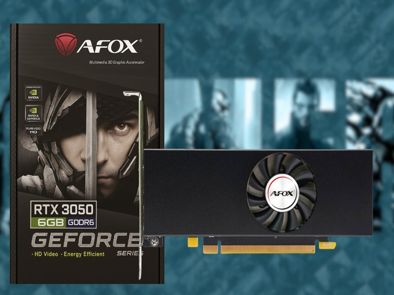 AFOX Graphic Card Gforc RTX3050 6Gb