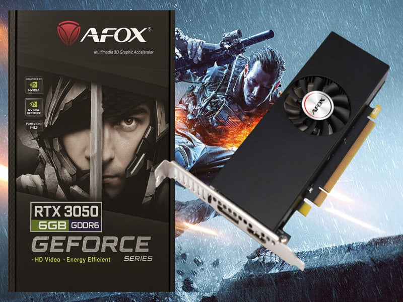AFOX Graphic Card Gforc RTX3050 6Gb