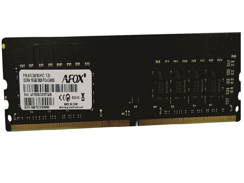AFOX Ram Ddr4 16Gb 3000Mhz Longdimm