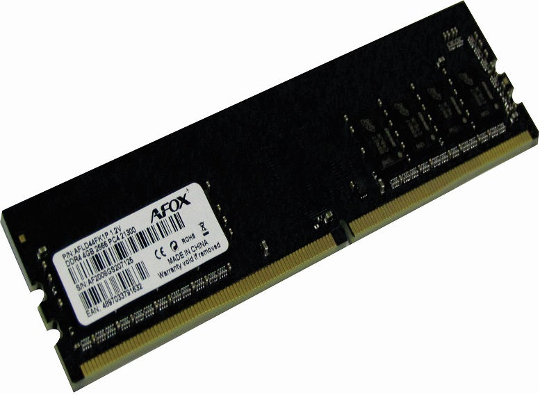 AFOX Ram Ddr4 4Gb 2400Mhz Longdimm