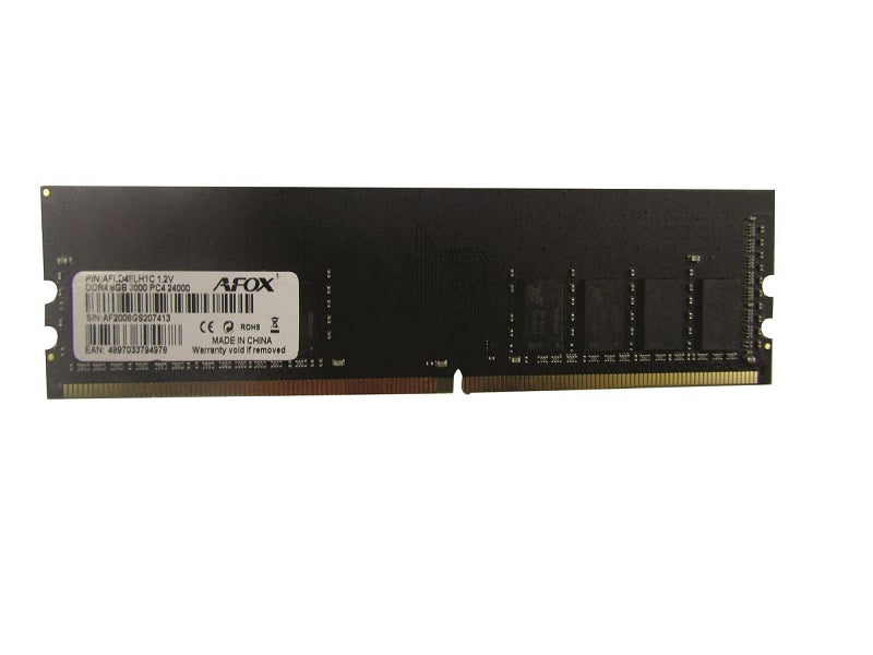 AFOX Ram Ddr4 8Gb 3000Mhz Longdimm