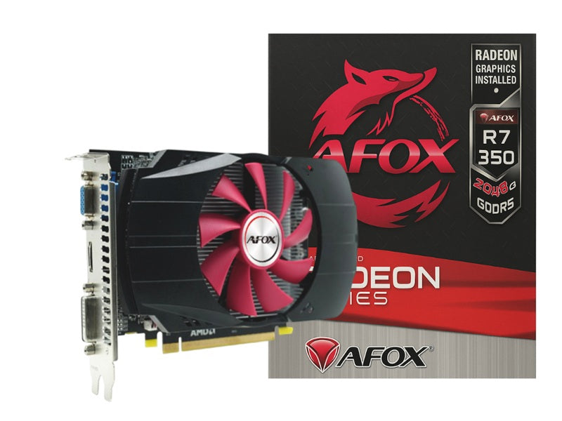 AFOX Graphic Card Radeon R7350 2Gb GDdr5