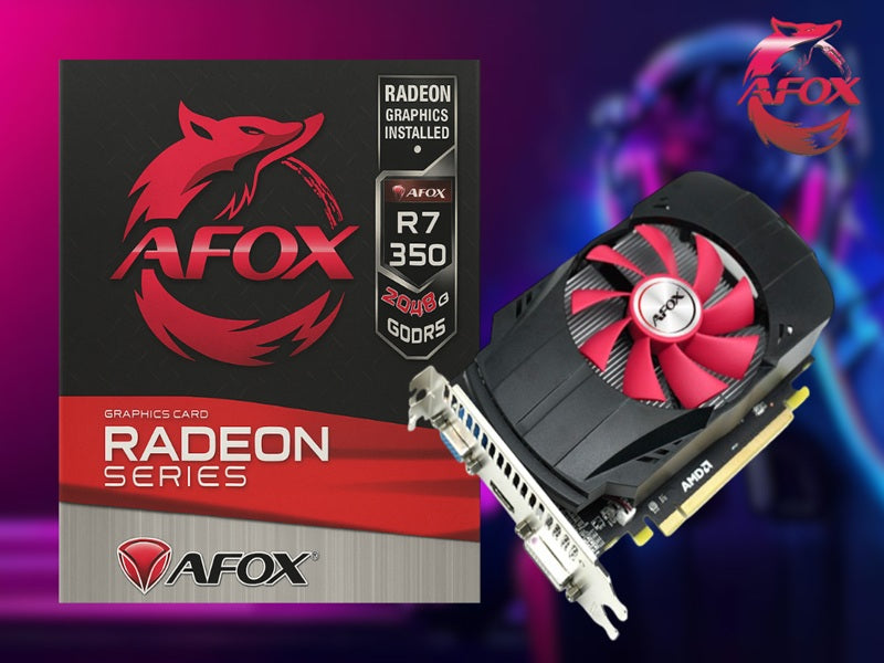 AFOX Graphic Card Radeon R7350 2Gb GDdr5