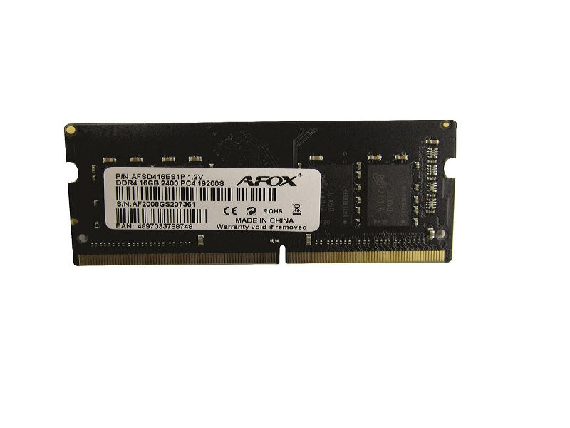 AFOX Ram Ddr4 16Gb 2400Mhz Sodimm