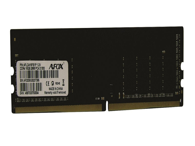 AFOX Ram Ddr4 2X16Gb 2666Mhz Sodimm