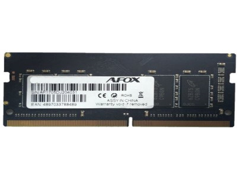AFOX Ram Ddr4 4Gb 2400Mhz Sodimm