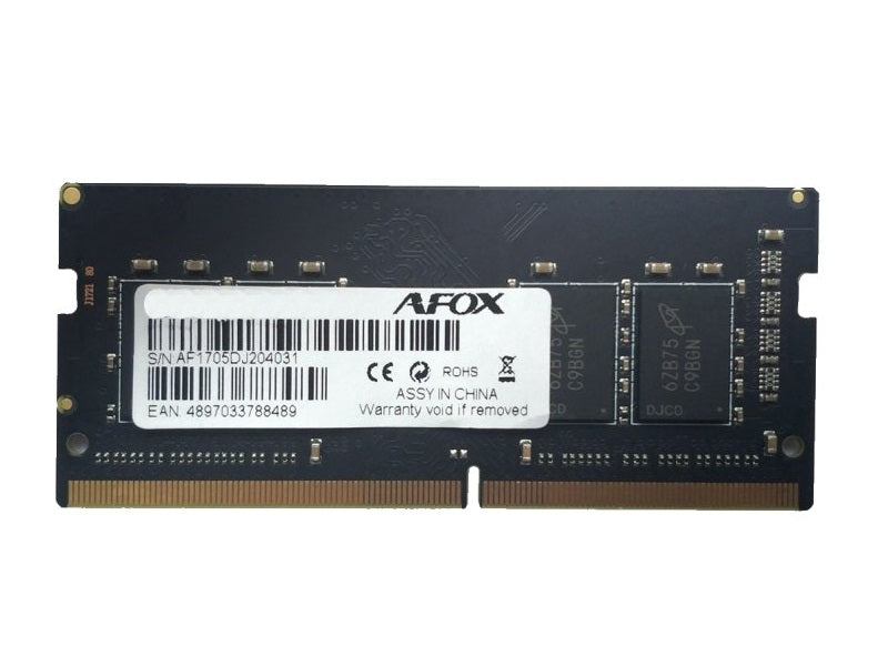 AFOX Ram Ddr4 8Gb 2666Mhz Sodimm