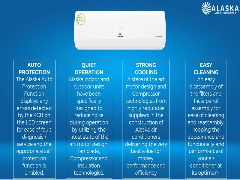 ALASKA DC12000 Dc Inverter Aircon