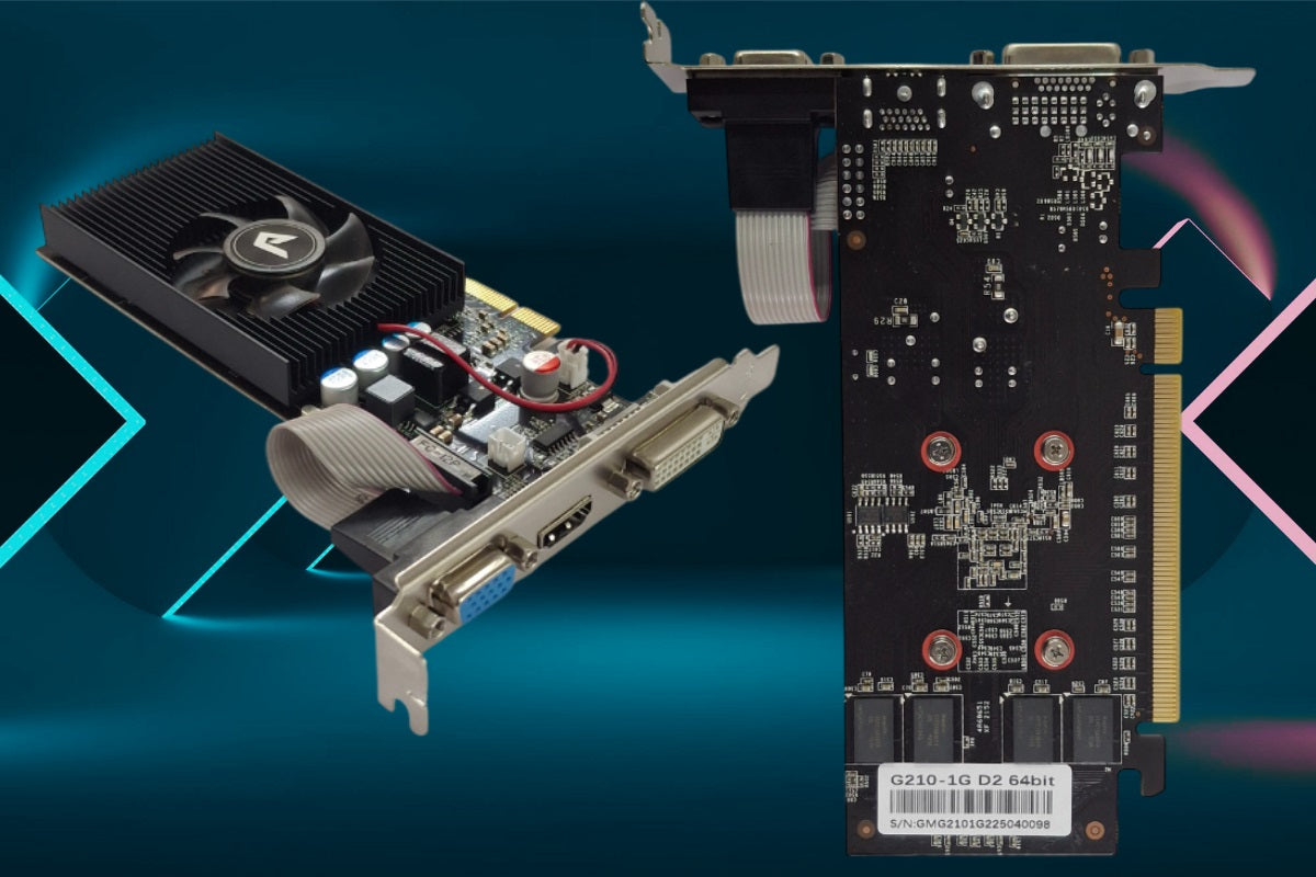 AMOG Graphic Card  G210 1Gb Ddr2 64 BIT