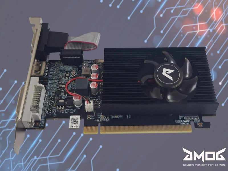 AMOG Graphic Card  GT610 2Gb Ddr3 64 BIT