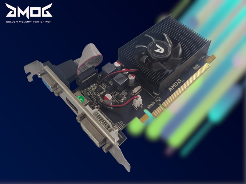AMOG Graphic Card  R5220 2Gb Ddr3 64B