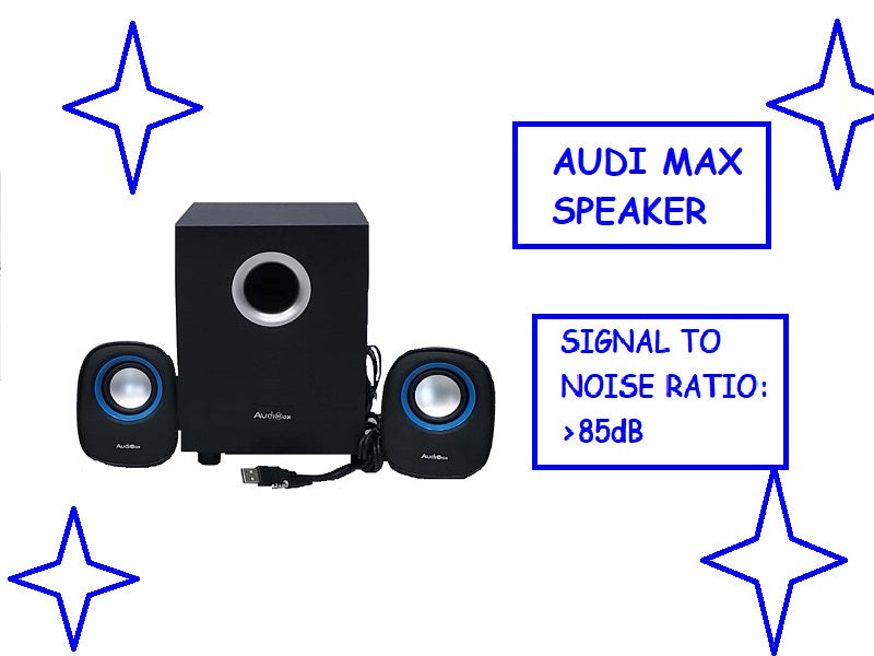 AUDIOMAX 2.1 Multimedia Usb Spk Am002