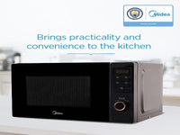 MIDEA 20L Digital Microwave Black