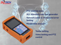 CCTV Tester For Ahd-Tvi-Cvbs 8Mp