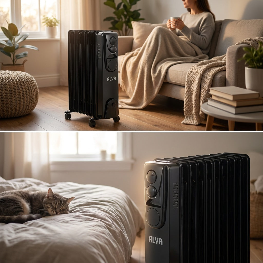 ALVA 9 Fin 2000W Oil Heater