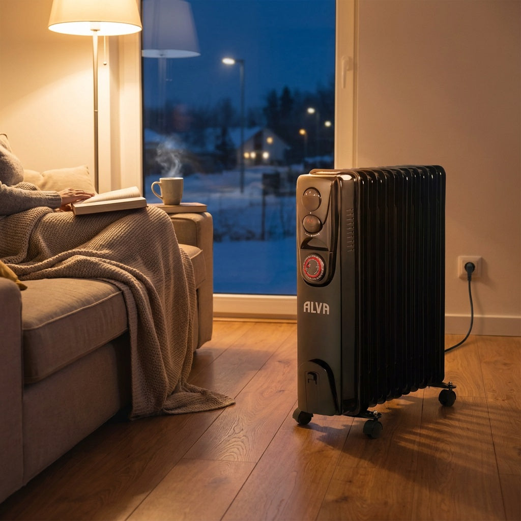ALVA 11 Fin 2500W Oil Heater