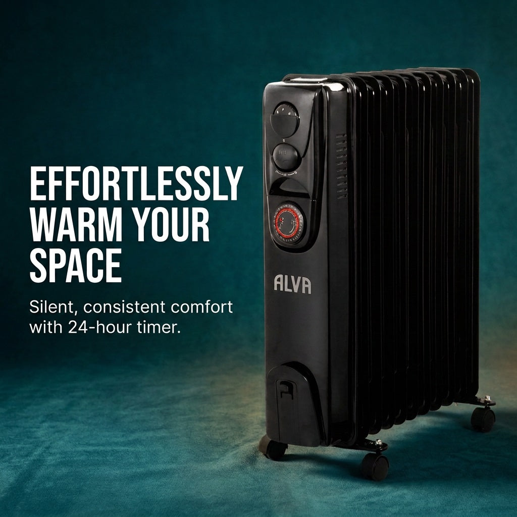 ALVA 11 Fin 2500W Oil Heater