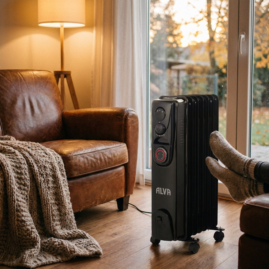 ALVA 9 Fin 2000W Oil Heater