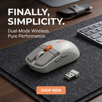 ZORNWEE AP300 Wireless Mouse 2.4G + BT