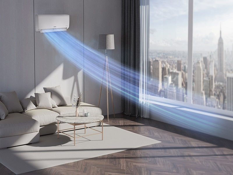 SAMSUNG Btu 18000 Heat/Cool R410 Midwall