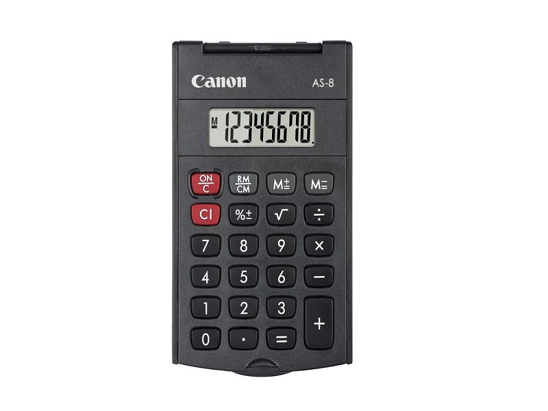 CANON As-8 Pocket Calculator Grey