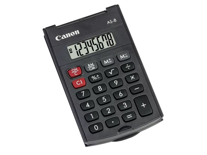 CANON As-8 Pocket Calculator Grey