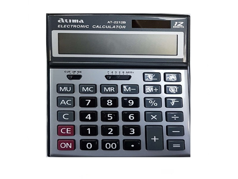 ATIMA Desktop Calculator 12 Dig At-2212B