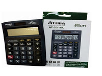 ATIMA Desktop Calculator 12 Dig At-2216C