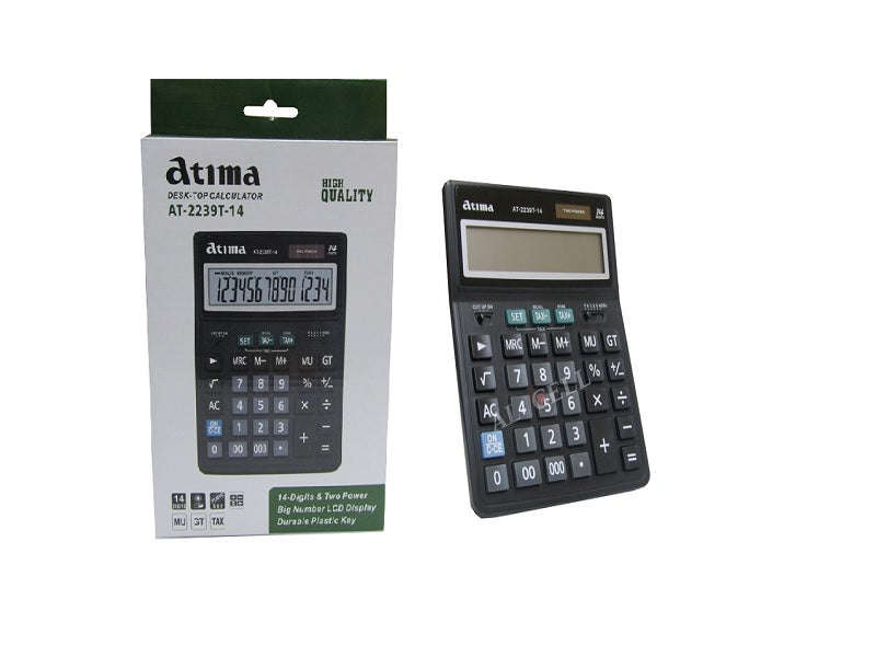 ATIMA Desktp Calculator 14 Digit At-2239