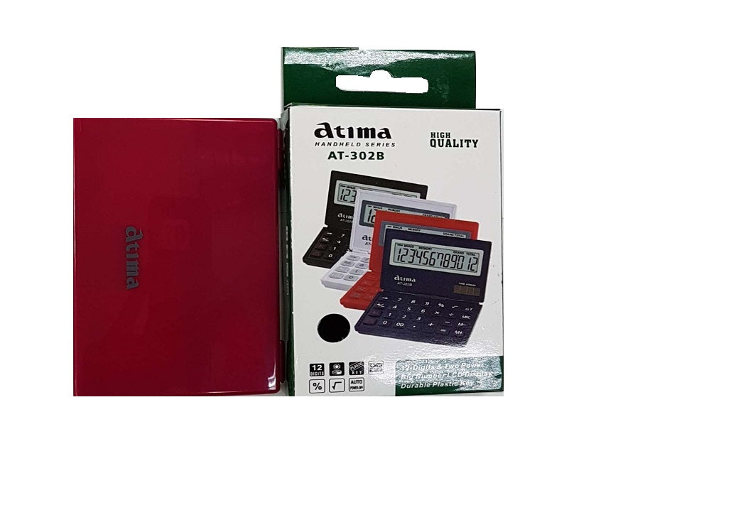 ATIMA Desktop Calculator 12 Dig At-302B