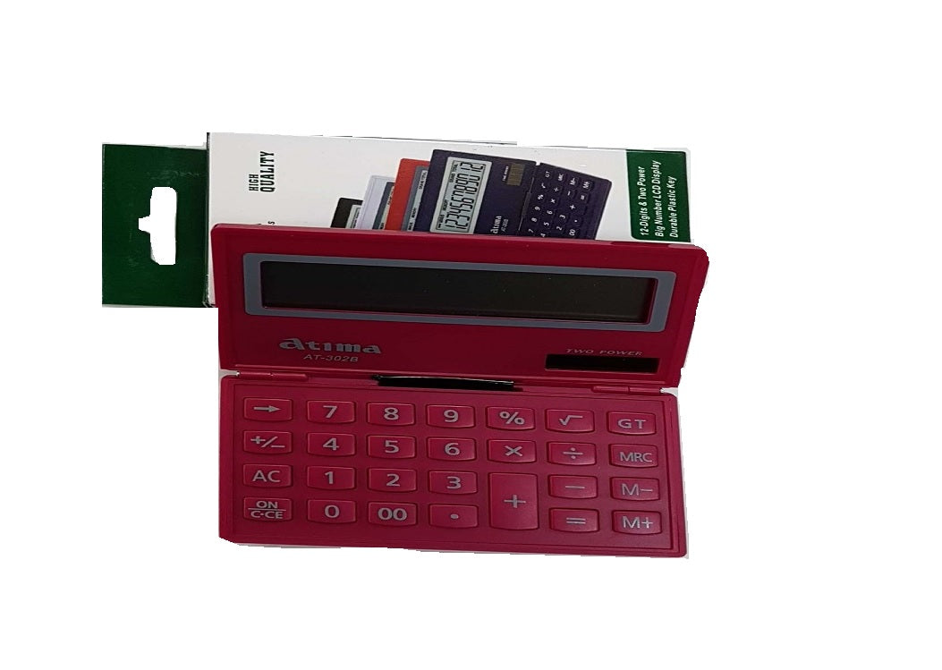 ATIMA Desktop Calculator 12 Dig At-302B