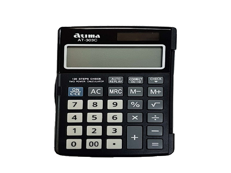 ATIMA Desktop Calculator 12 Dig At-303C