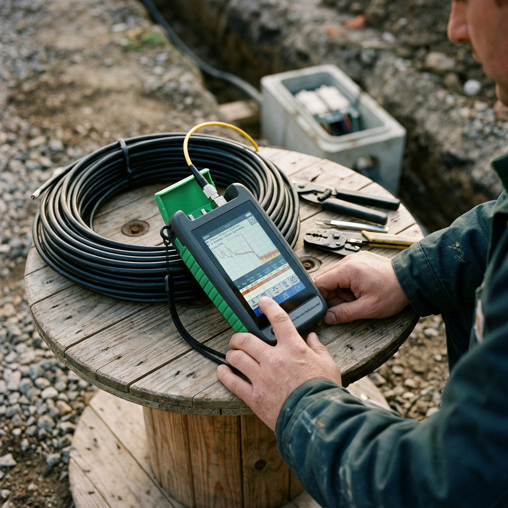 COMPTYCO AUA-180A OTDR Fiber Optic Teste
