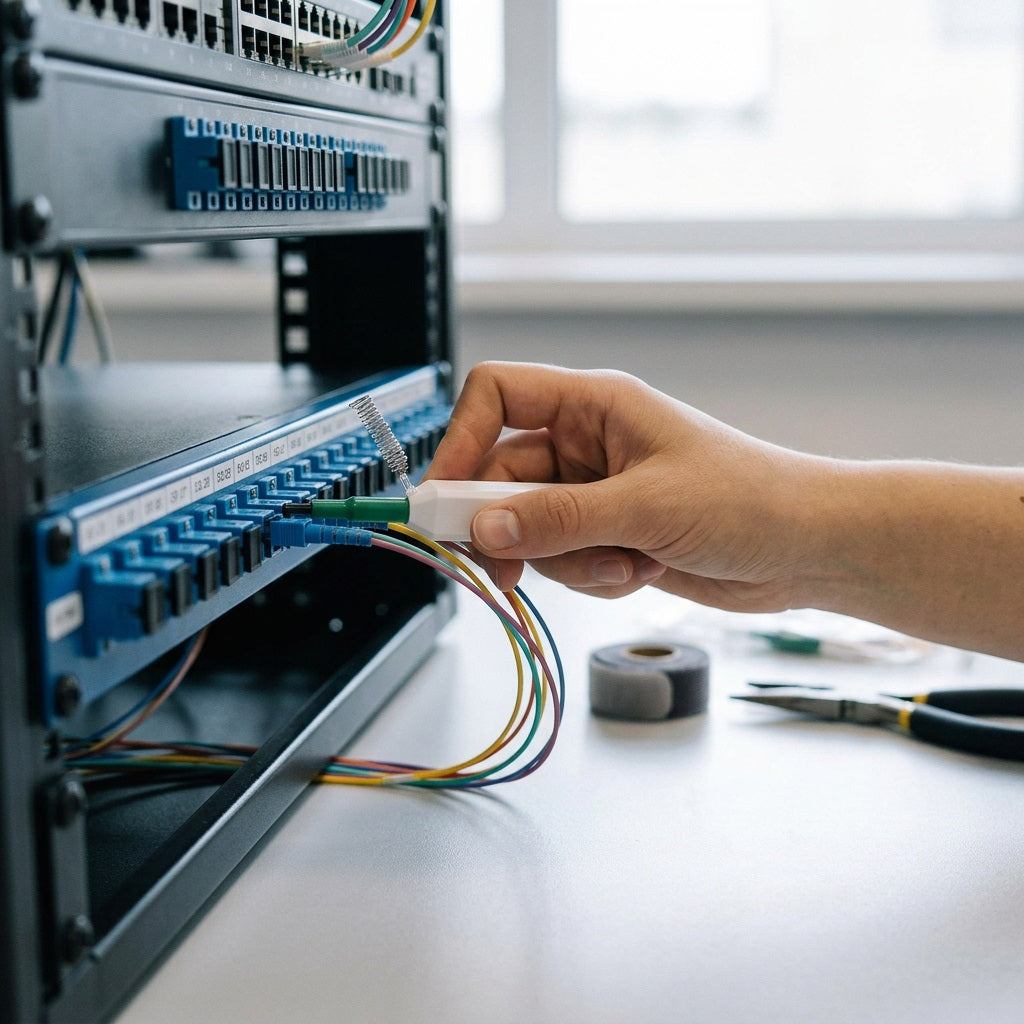 COMPTYCO Green CL1 Fiber Optic Cleaning