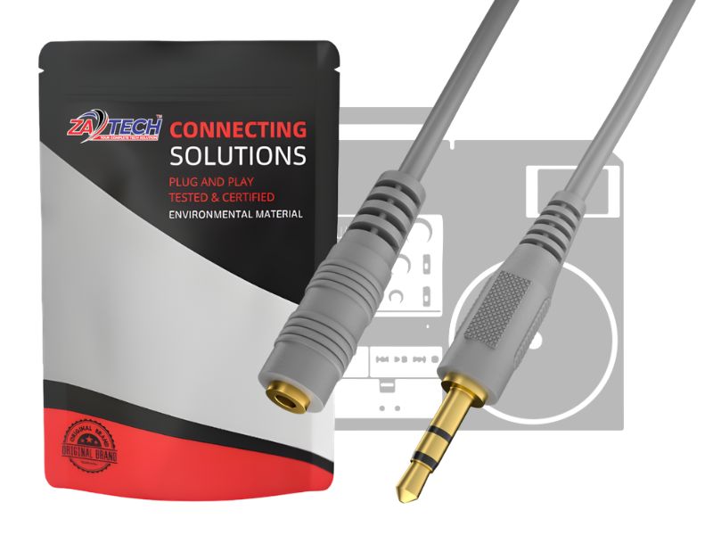 ZATECH Cable Audio Ext 3.5M/F 10 M