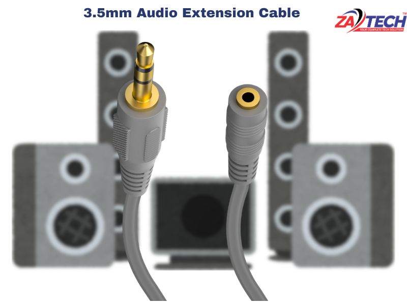 ZATECH Cable Audio Ext 3.5M/F 10 M