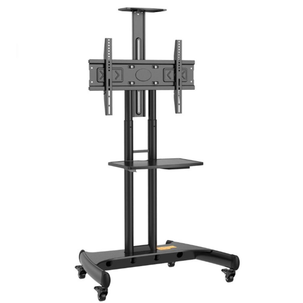 ZATECH Height-Adjustable Mobile TV Cart 32-70" - Heavy Duty, 45.5kg